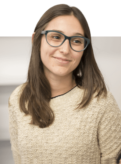 Woman working in tech